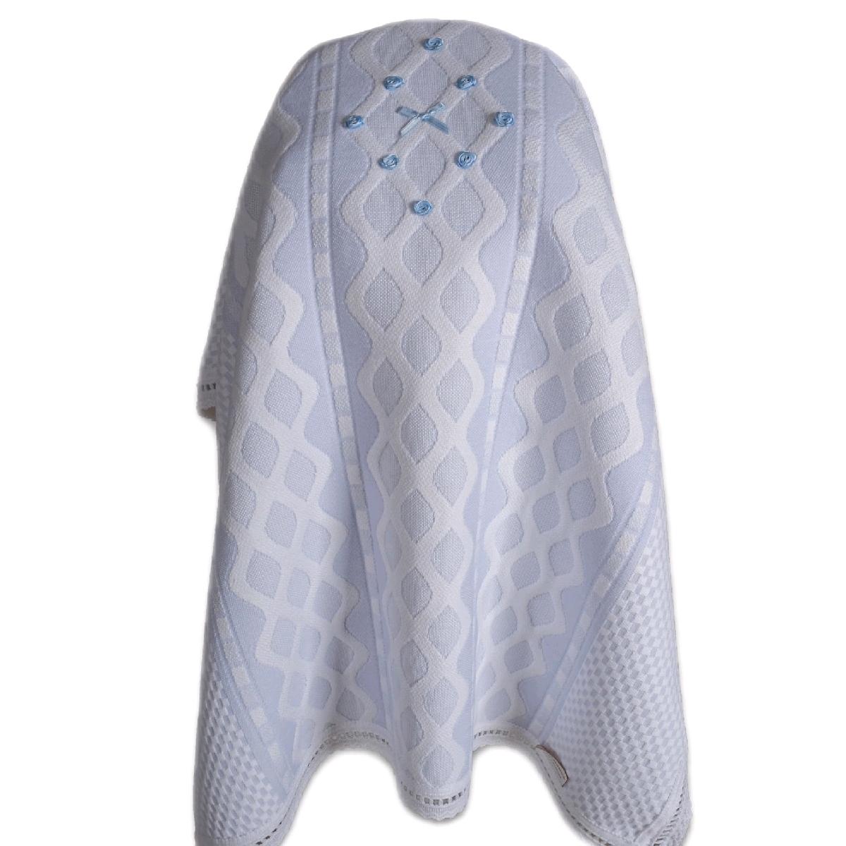 Beautiful Boxed Baby Boy/Girl Bow Detail Shawls