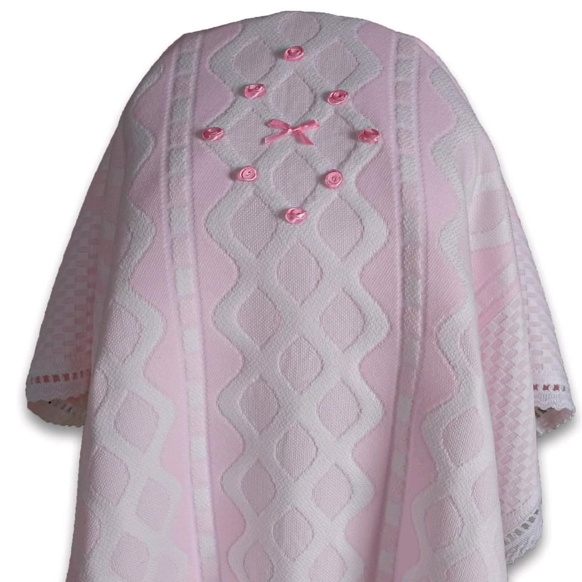 Beautiful Boxed Baby Boy/Girl Bow Detail Shawls
