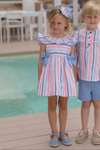 PRE ORDER SS26 Miranda Girls Stripe Dress