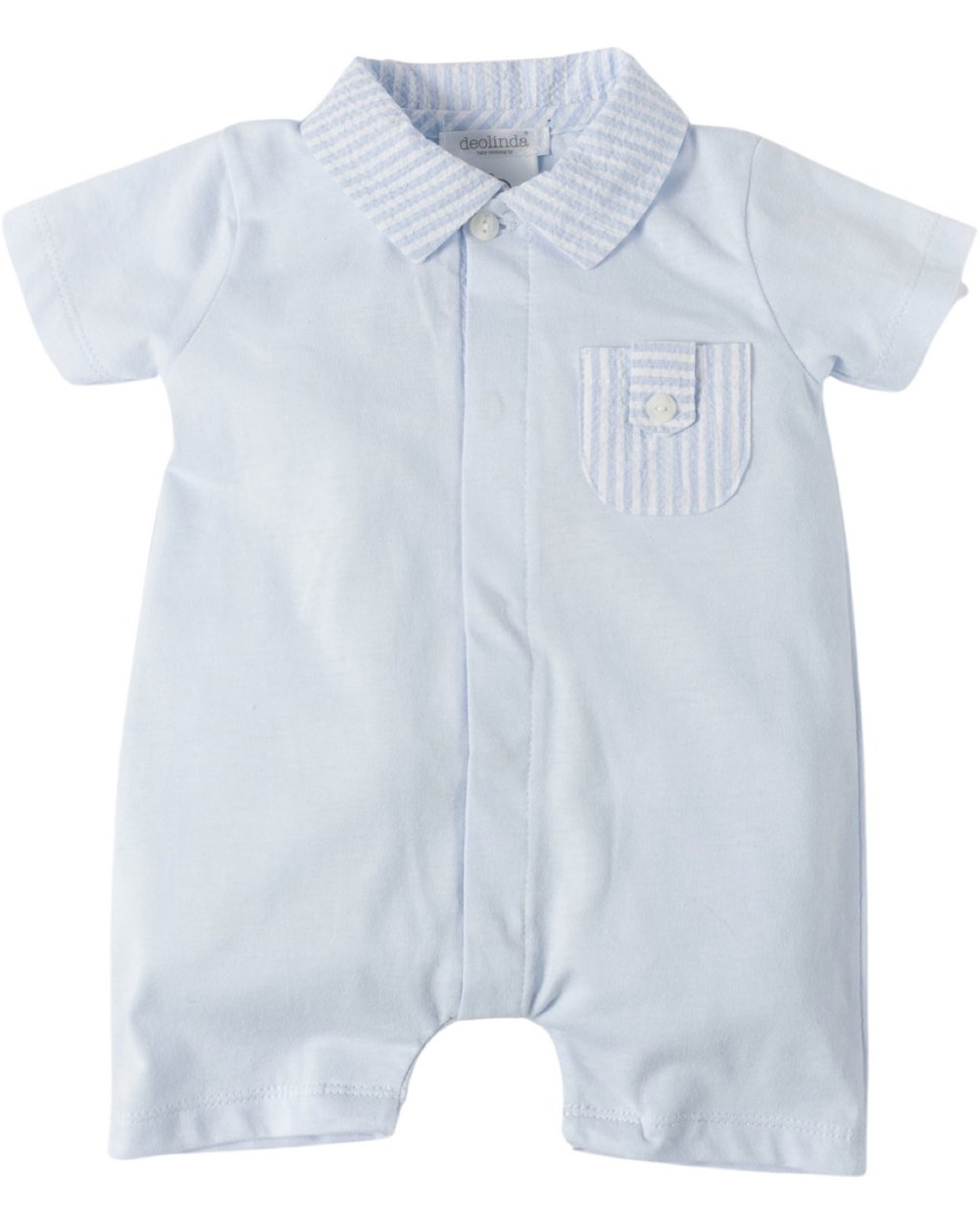 Deolinda Baby Boys Blue Romper DBV22202