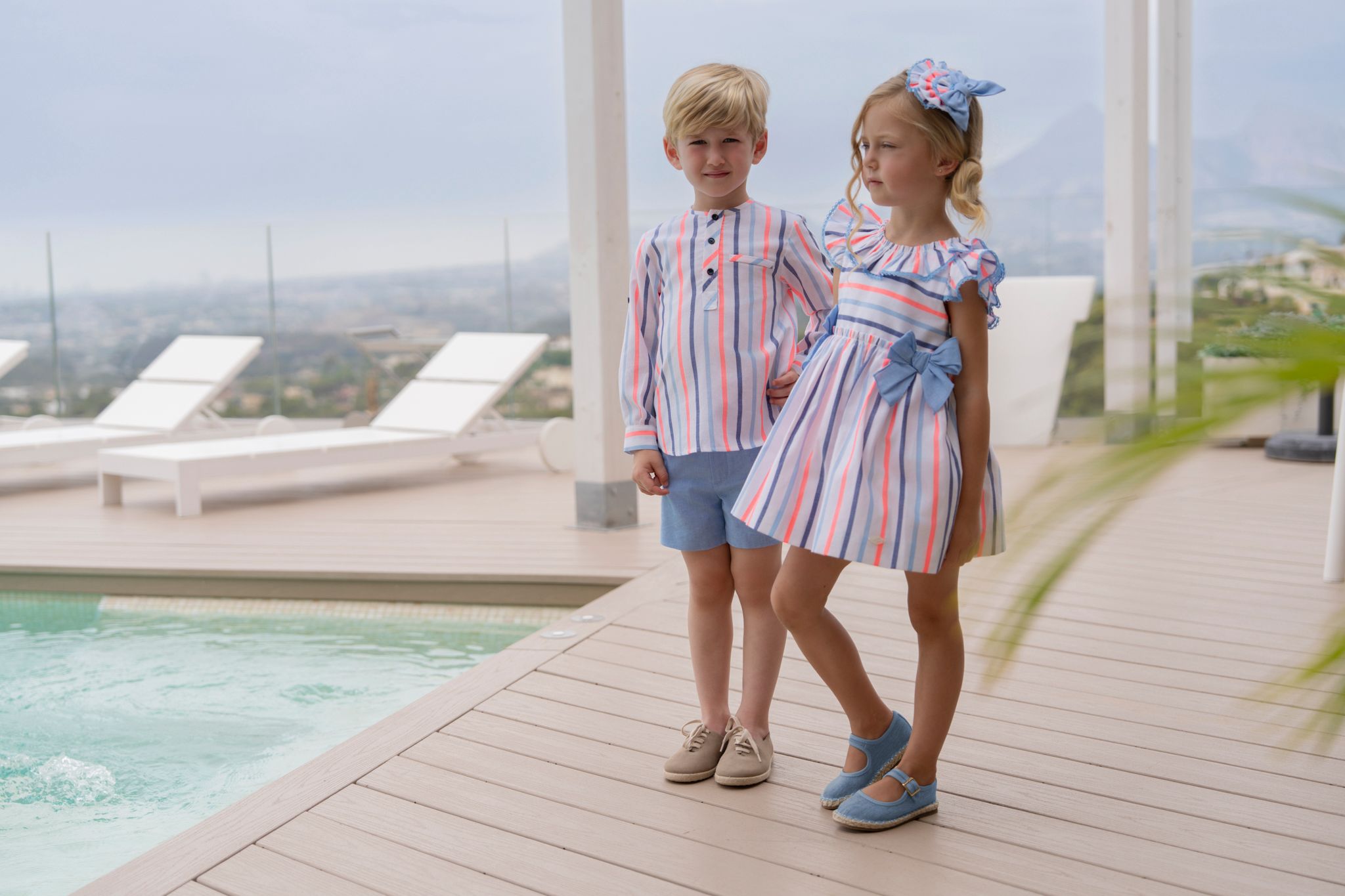 PRE ORDER SS26 Miranda Girls Stripe Dress