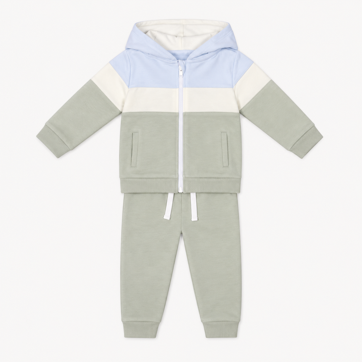 AW26 Deolinda Boys Sage & Blue Track Suit