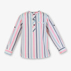 Miranda SS26 Boys Striped Shirt and Shorts Set