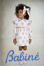 PRE ORDER AW25 Babine Girls Pink Carousel Girls Dress - 2612817