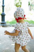 PRE ORDER SS26 Babine Baby Girls Strawberry Dress and Bloomer Set