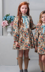 AW25 Rochy Girls Autumn Floral Print Dress 26748