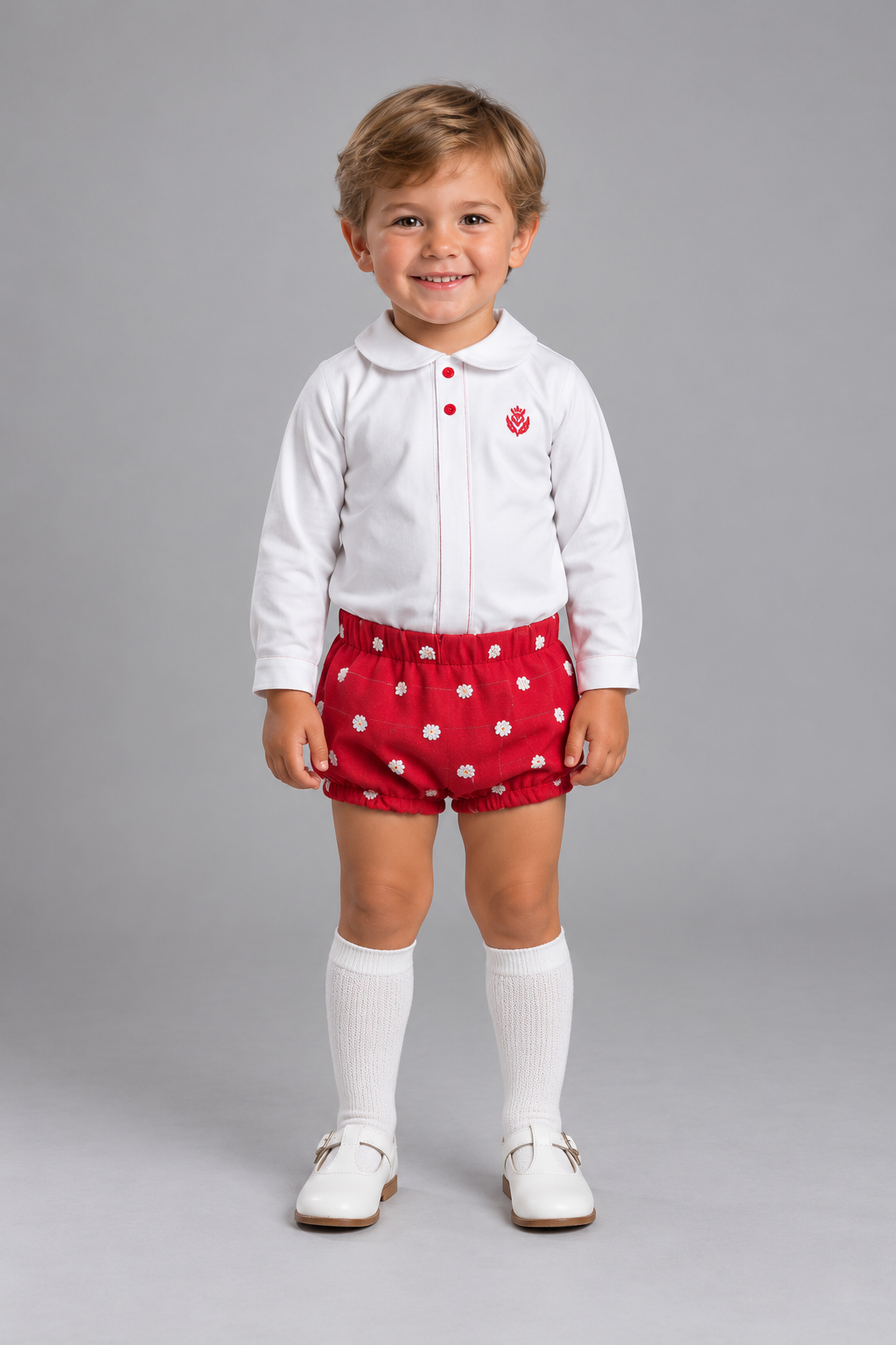 AW26 Rochy Boys Burgundy red two piece set