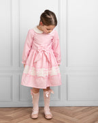 Caramelo Kids Girls Pink Carousel Dream Dress
