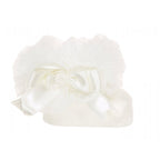 Baby Girls Tutu Ankle Socks - Ivory