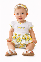 SS26 Deolinda Baby Girls Lemon Jam Pant Set