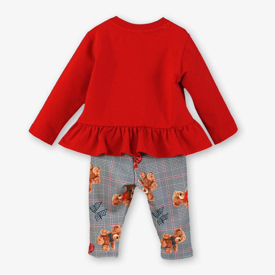 AW26 Miranda Red Teddy Bear Legging Set