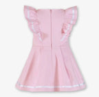 SS26 Miranda Girls Pink & White Sailor Dress