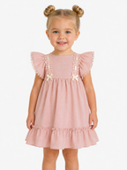 SS26 Miranda Baby Girls Pink Dress