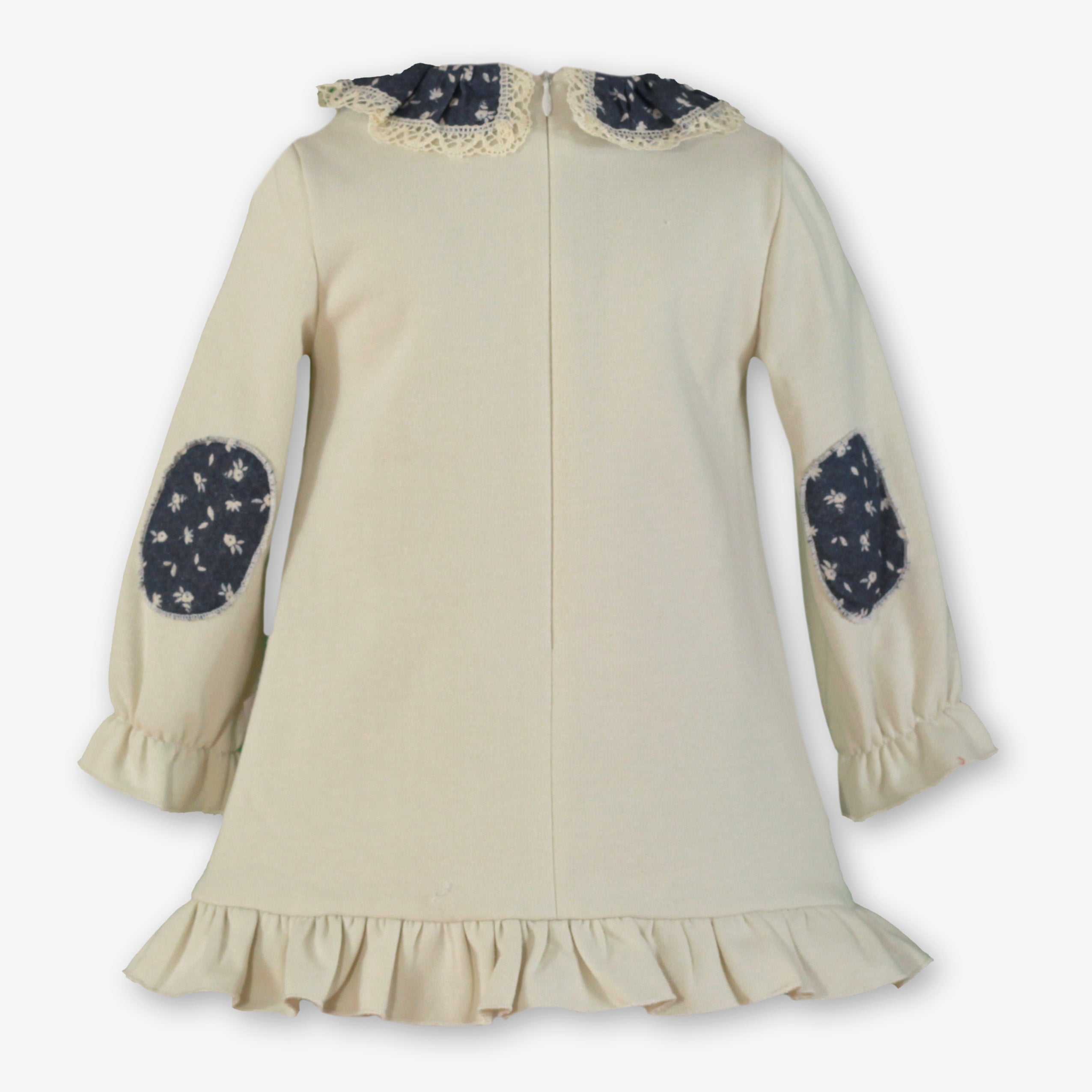 AW25 Miranda Girls Cream A-Line Rabbit Dress