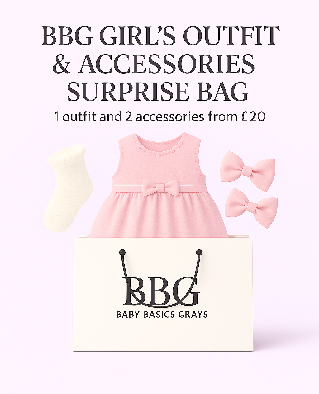 Baby Girl's Winter Surprise Bag (3 items)