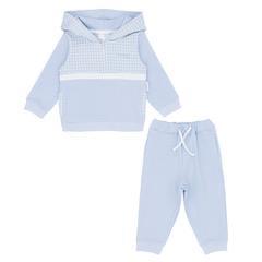 AW25 Pastels & Co Boys Blue Cheviot Tracksuit