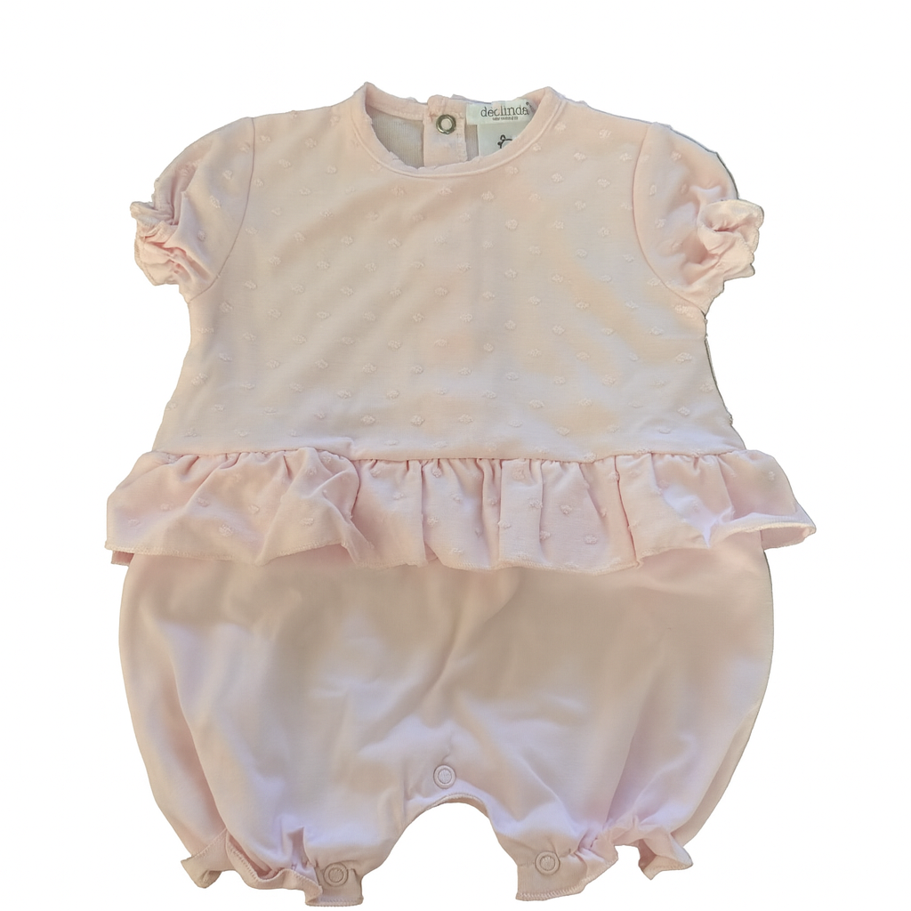 Deolinda Baby Girls Pink Shortie Romper DBV22232