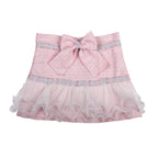 PRE ORDER AW25 Naxos Girls Pink 2 Piece Tweed Blazer and Skirt Set 7669