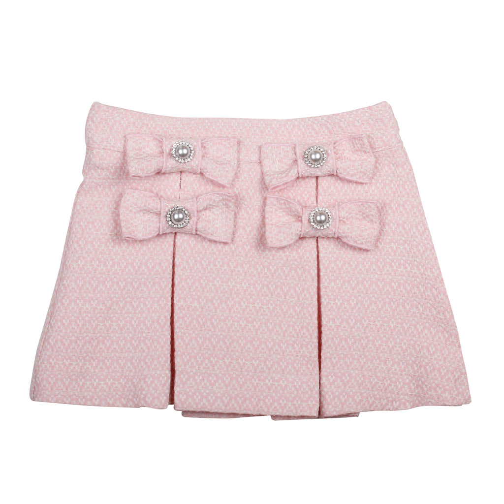 SS26 Naxos Girls Pink Skirt Set