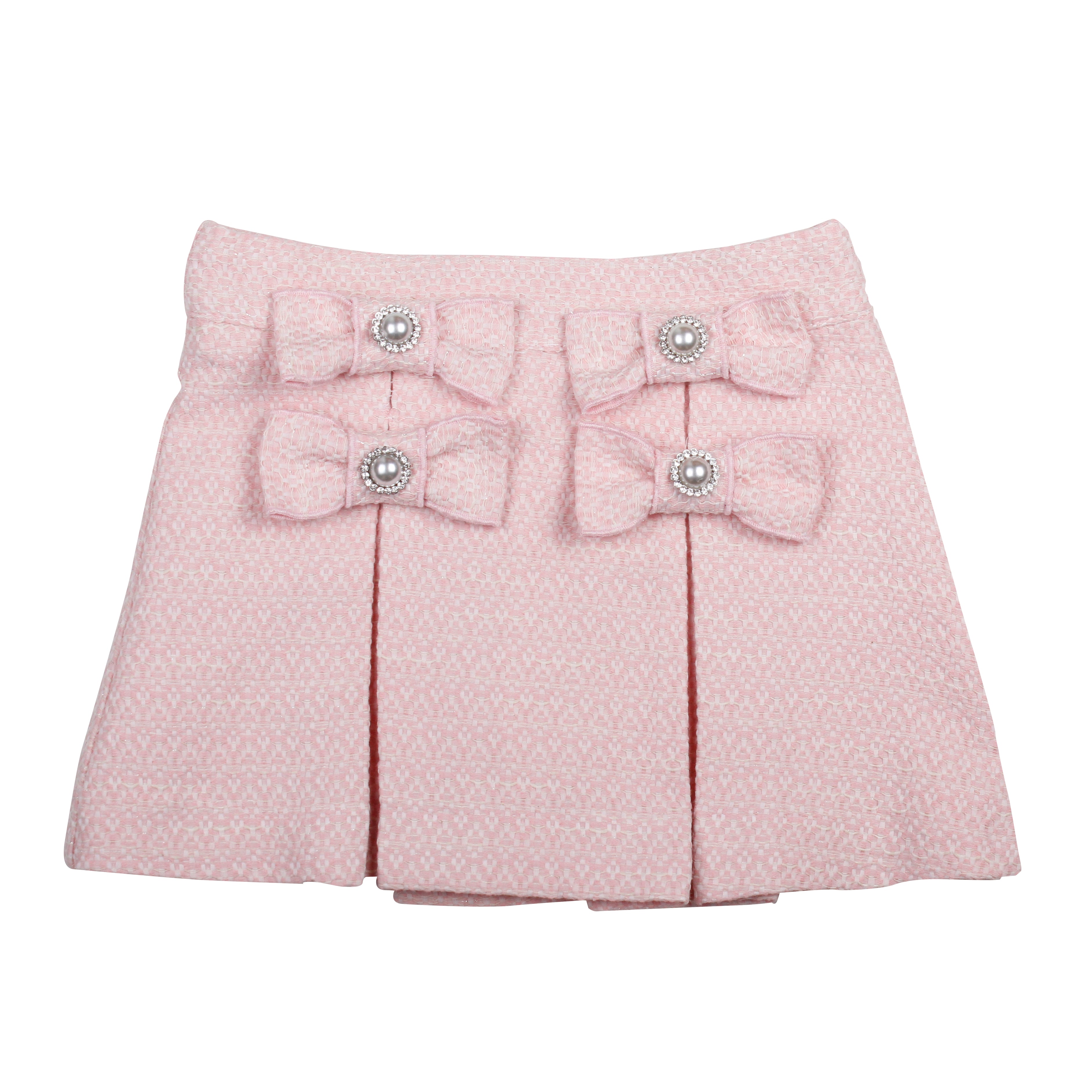 SS26 Naxos Girls Pink Skirt Set