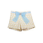 SS26 Naxos Girls Yellow & Blue Tulle Short Set