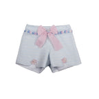 SS26 Naxos Girls Blue & Pink Tulle Short Set