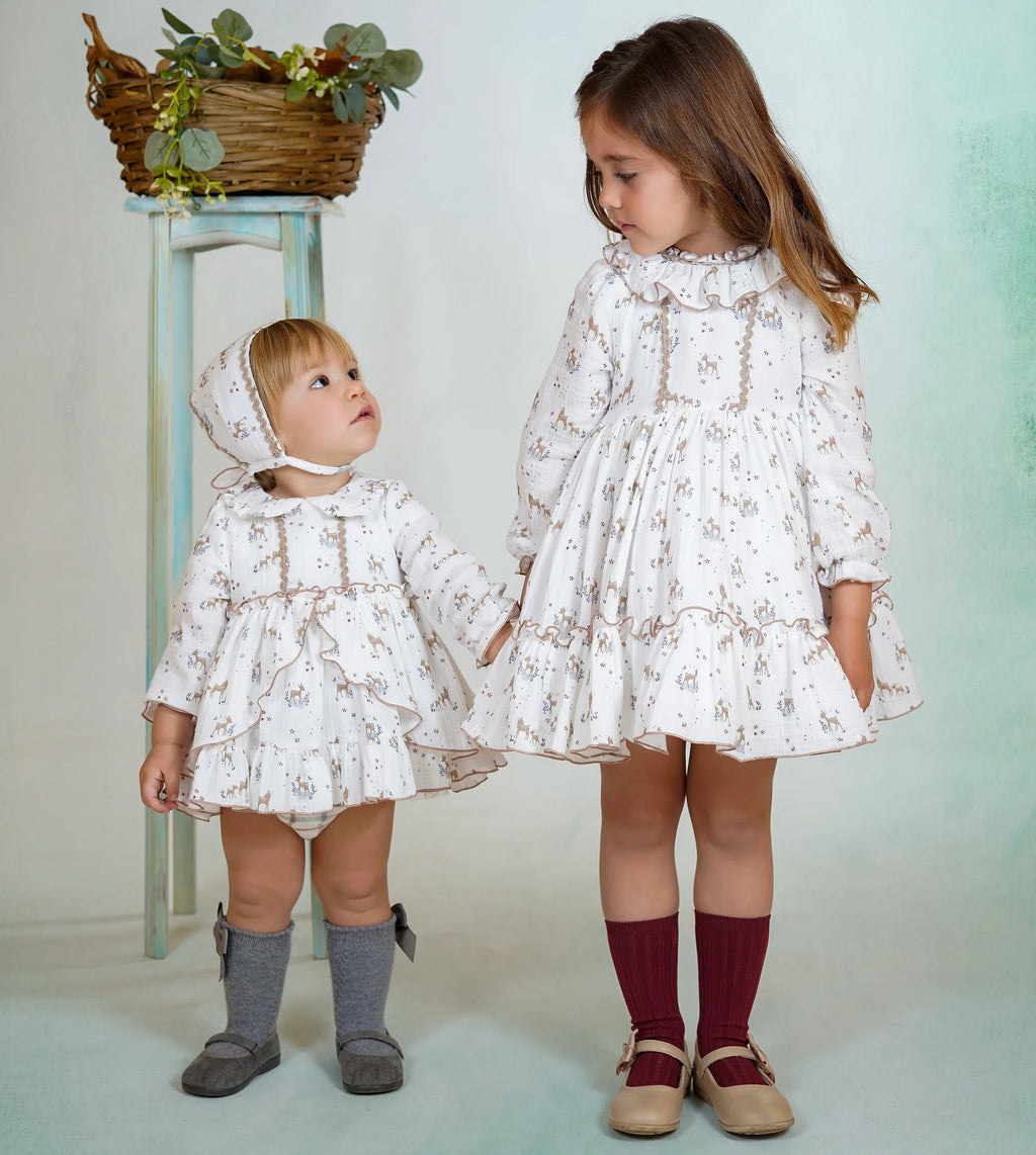 AW25 DBB Girls Reindeer Dress