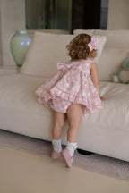 PRE ORDER SS26 Miranda Baby Girls Pink Floral Dress