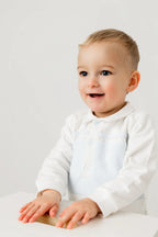 AW25 Pastels & Co Boys Cooper Blue Polo Top & Trouser Set