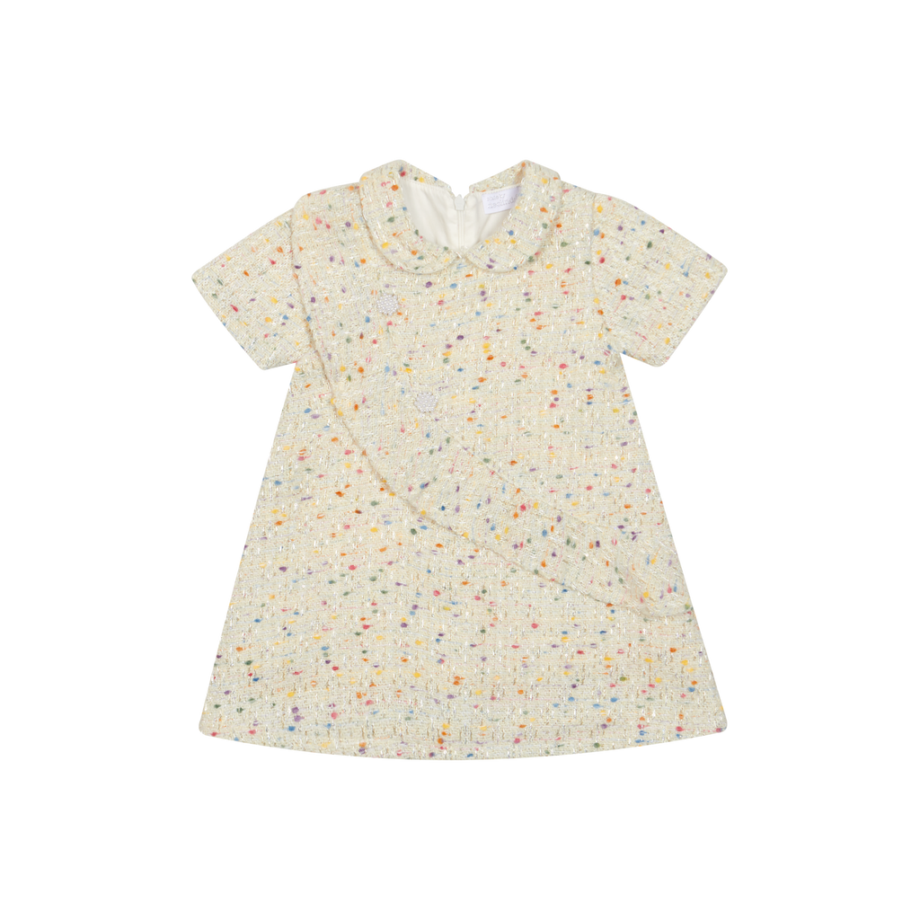 AW26 Chic by Deolinda Multi Coloured Tweed Dress