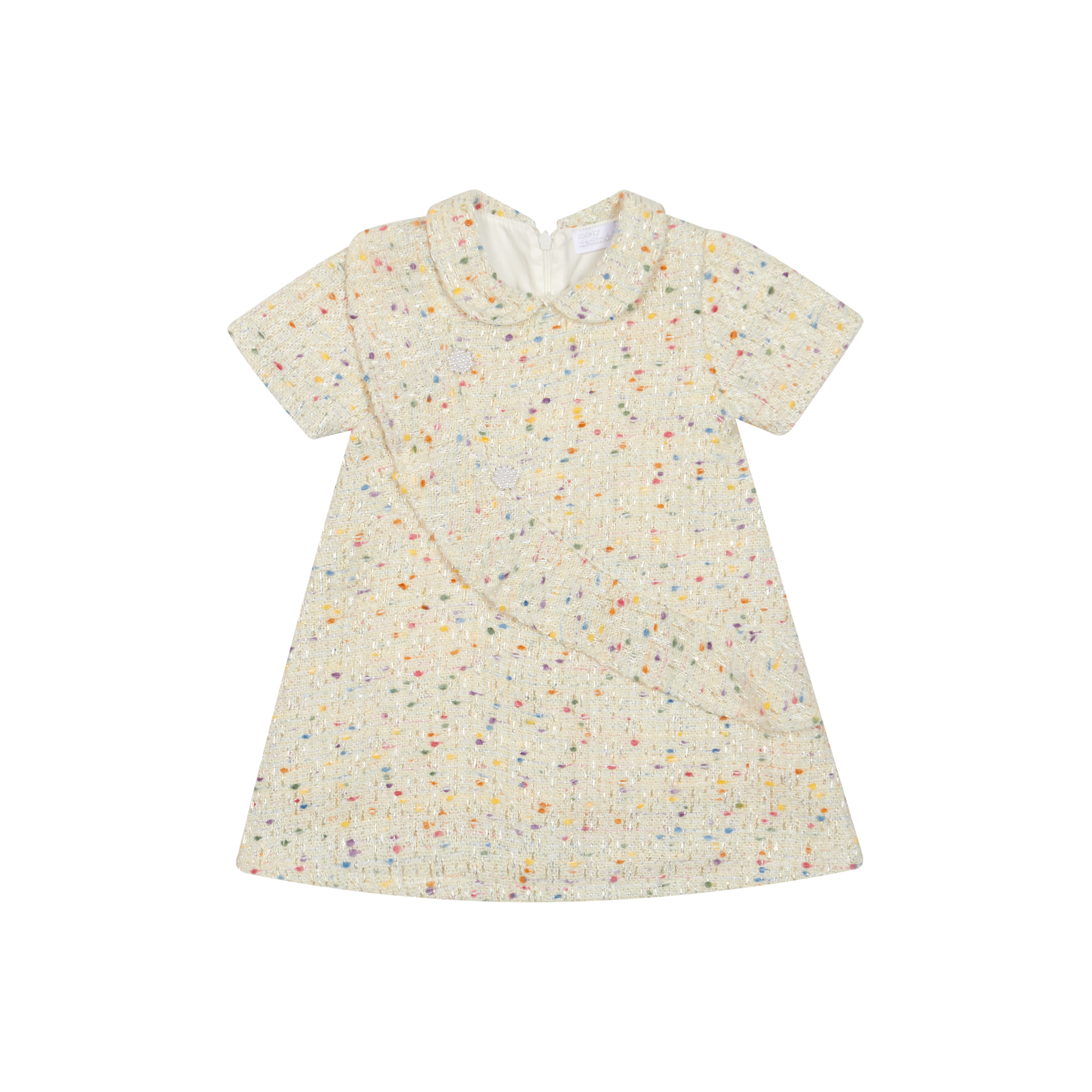 AW26 Chic by Deolinda Multi Coloured Tweed Dress