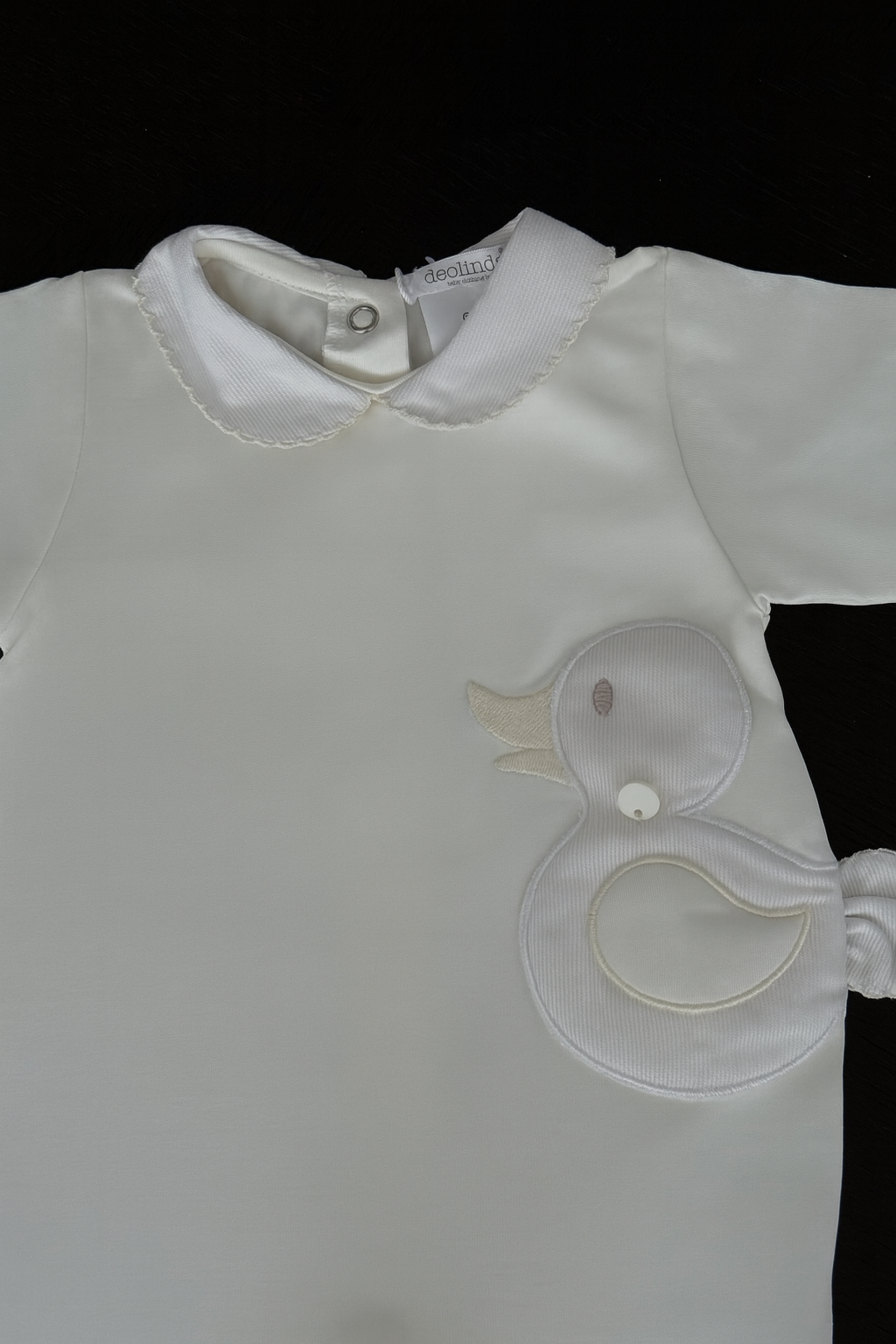 Deolinda Unisex Ivory Duck Baby Grow DBV24113