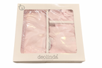 Deolinda Girls Pink Babygrow, Hat, Blanket and Mittens Box Set DBI232200