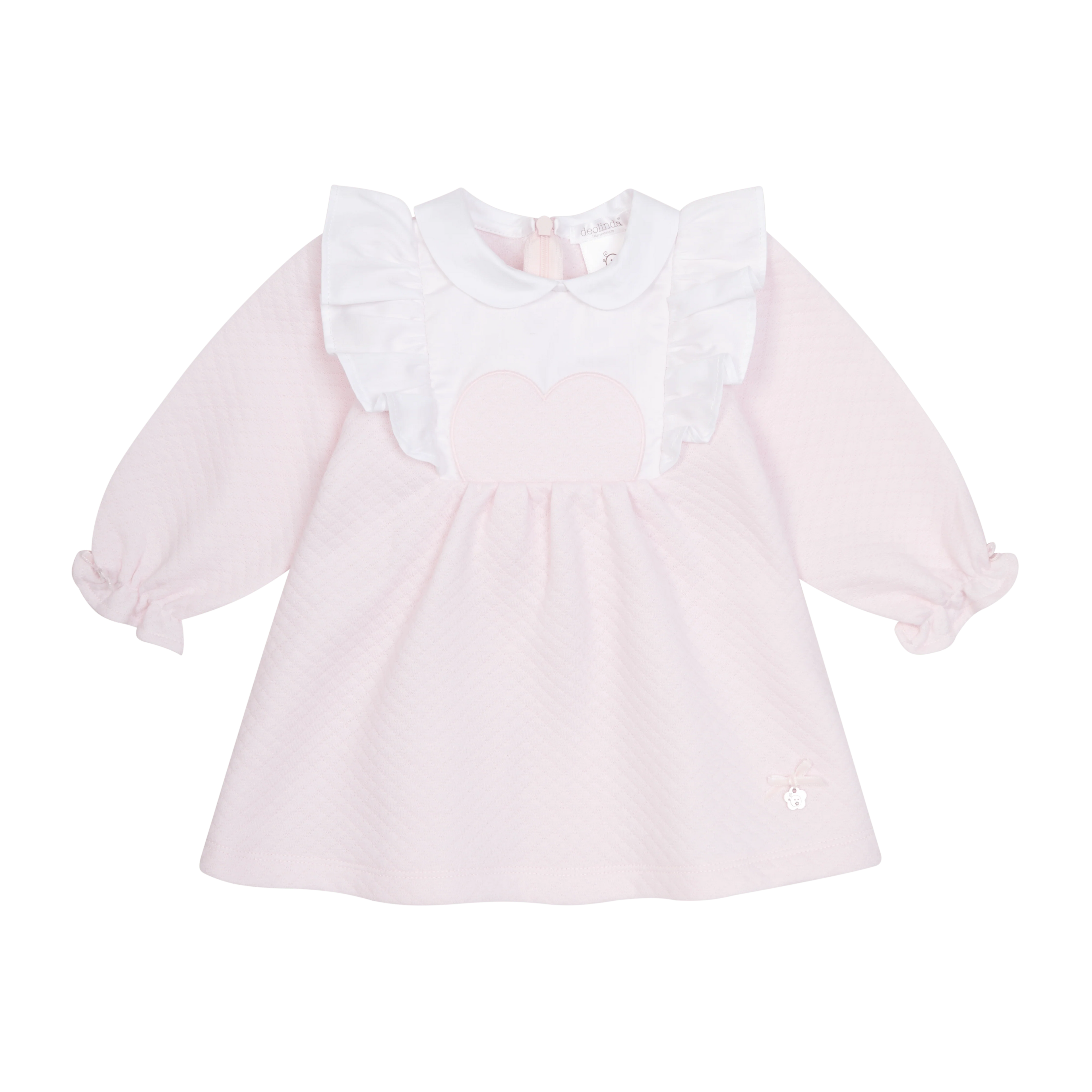 AW25 Deolinda Girls Pink Heart Dress