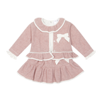 AW26 Deolinda Dusky Pink Three-Piece Skirt Set