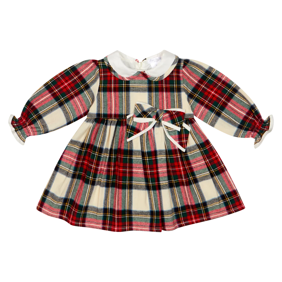 AW26 Chic by Deolinda Girls Check Dress with Bow