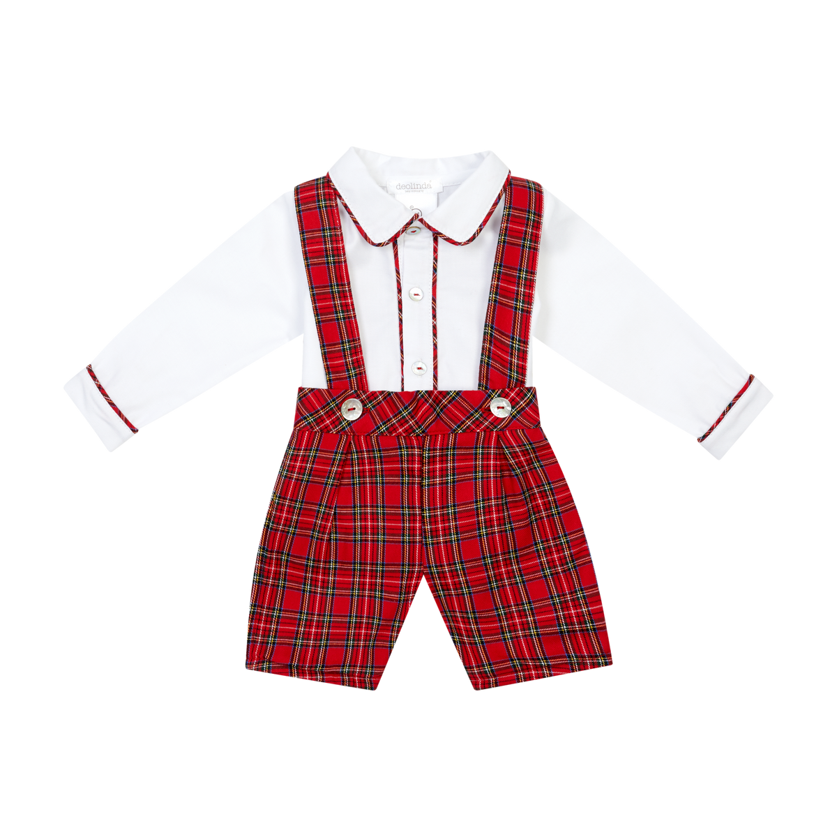 AW26 Deolinda Boys Tartan 2 Piece Set
