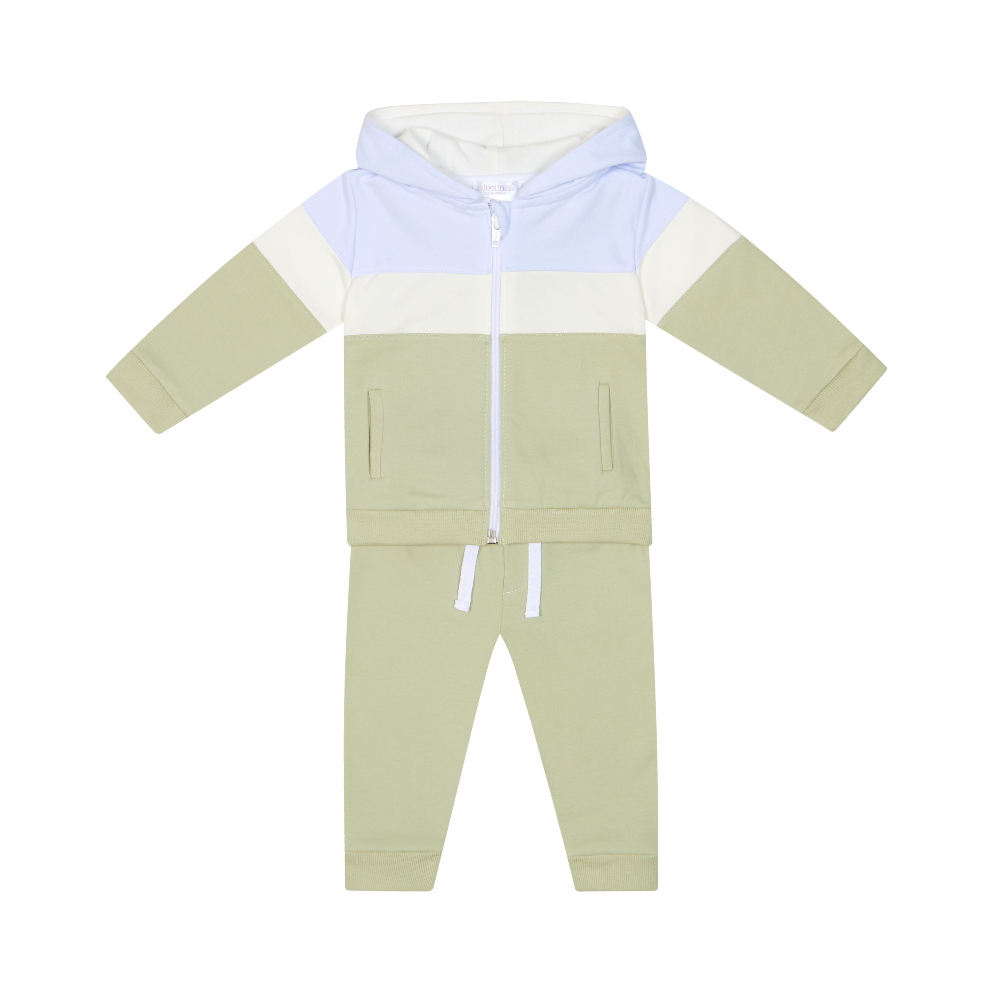 AW26 Deolinda Boys Sage & Blue Track Suit
