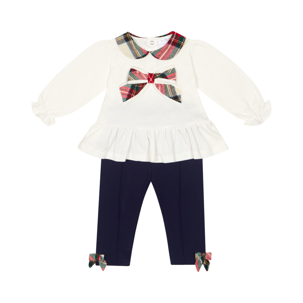 AW26 Deolinda Girls Tartan Legging Set