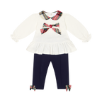 AW26 Deolinda Girls Tartan Legging Set