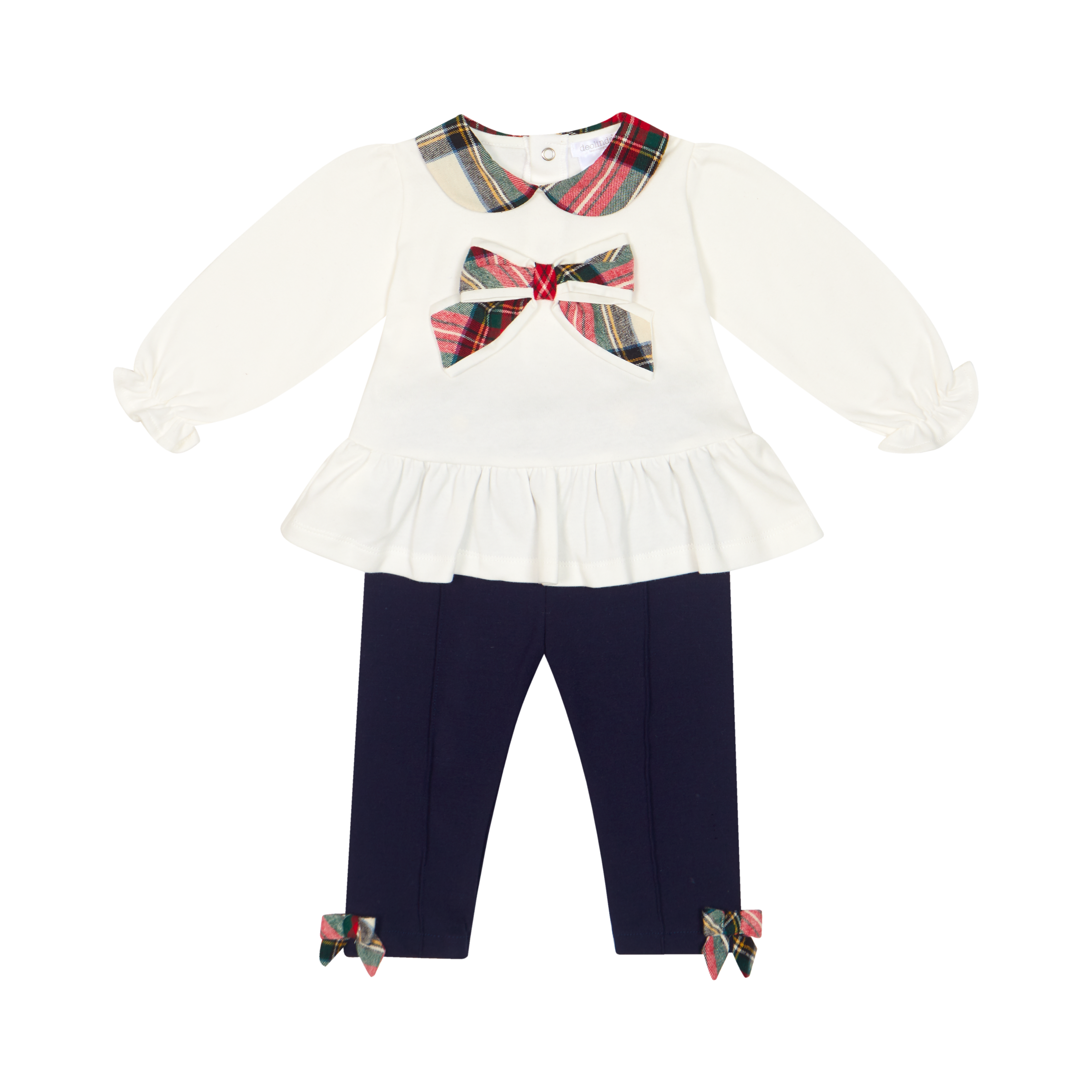 Pre Order AW26 Deolinda Girls Tartan Legging Set