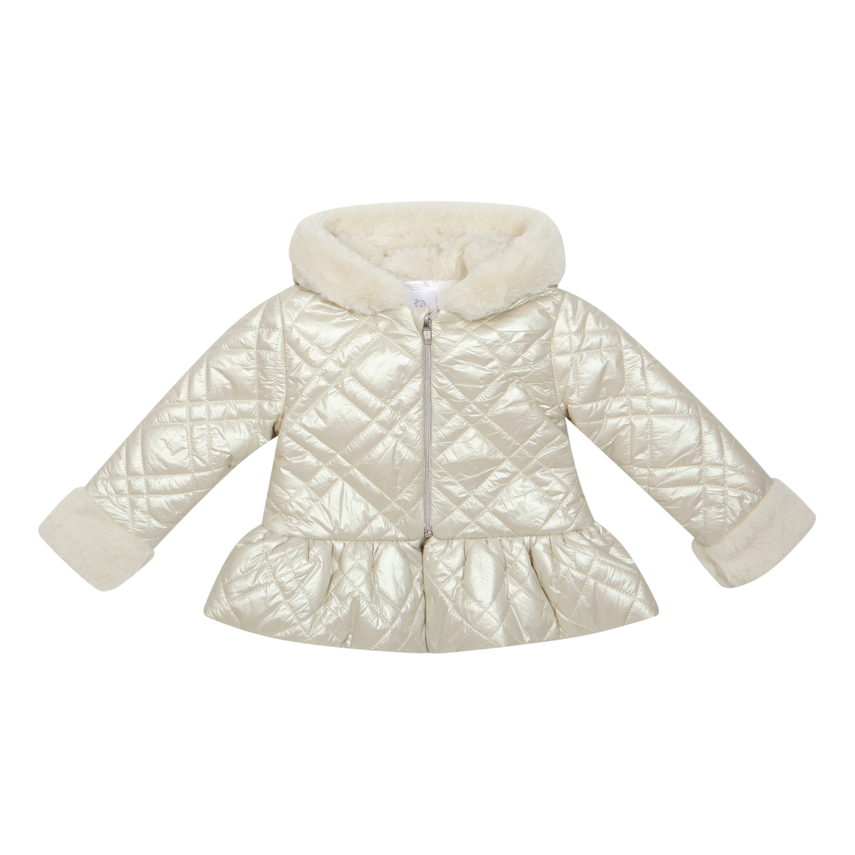 AW26 Deolinda Girls Jacket with Fur Trim