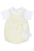 Deolinda Lemon Duck Dungaree Romper Set