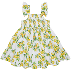 SS26 Deolinda Girls Lemon Dress