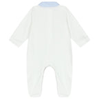 Deolinda Boys White & Blue Babygrow DBV24129