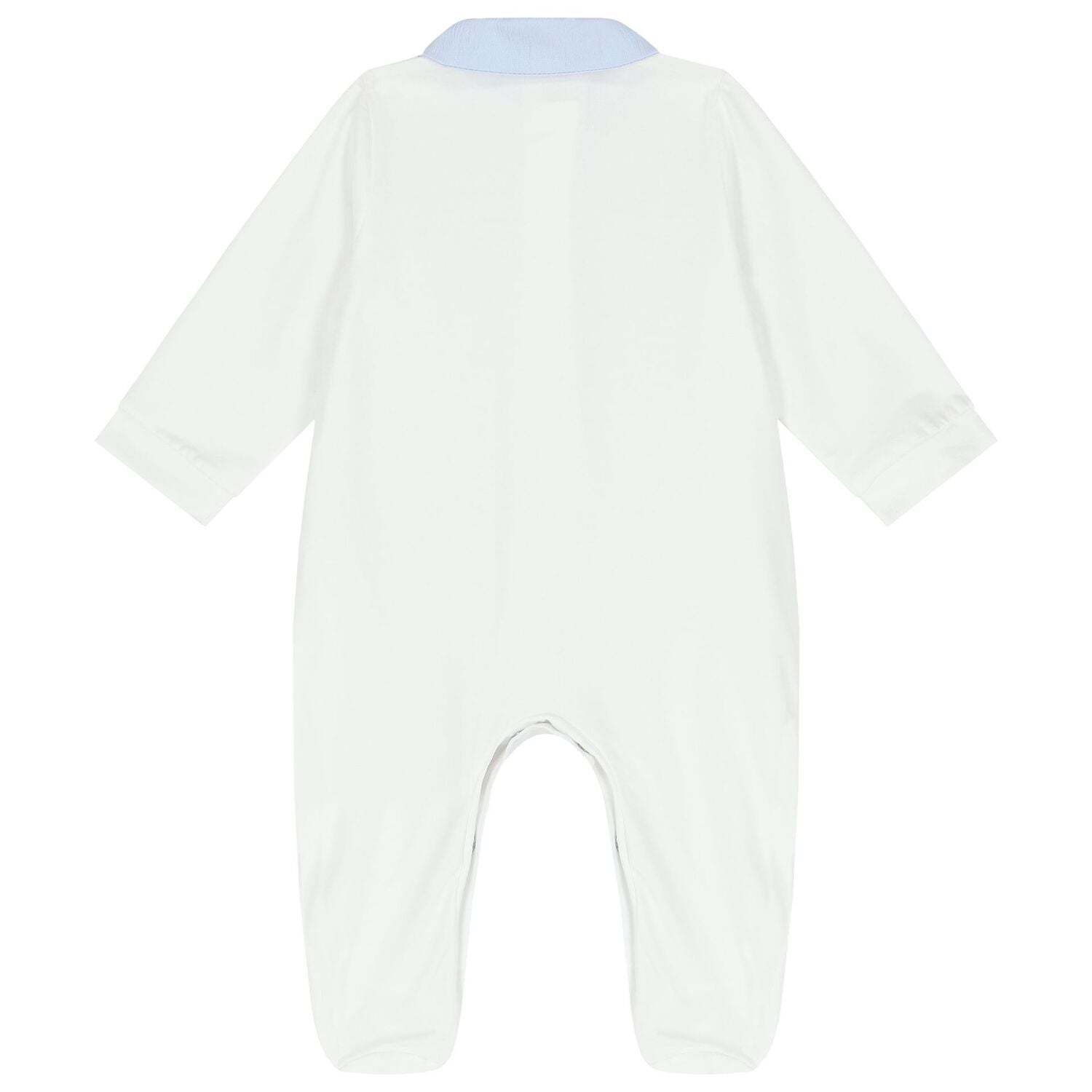 Deolinda Boys White & Blue Babygrow DBV24129