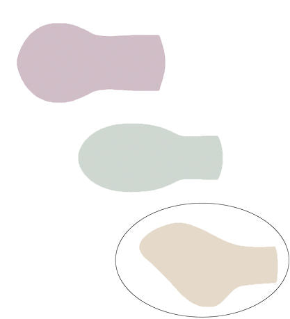 BIBS Colour Anatomical 2 Pack Latex Size 2 – Ivory & Sage [2211416]