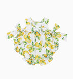 SS26 Deolinda Baby Girls Lemon Open Back Jam Pant Set