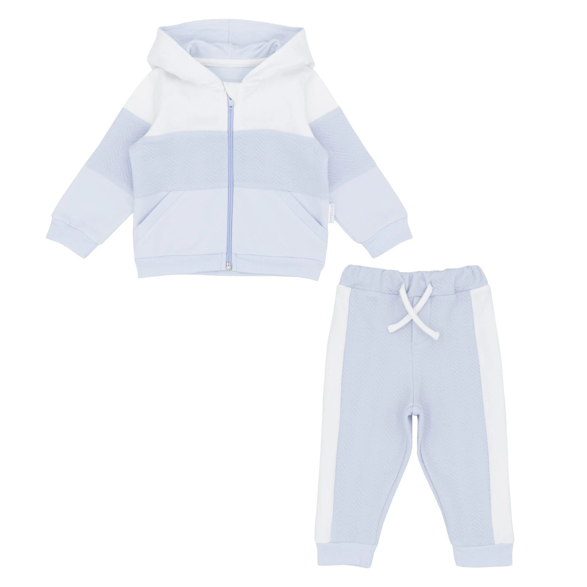 AW25 Pastels & Co Boys Blue Dodge 3 Piece Tracksuit