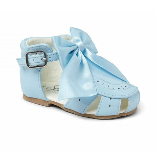 Sevva Girls Satin Bow Sandal 6 COLOURS - Terri